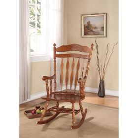 Kloris Rocking Chair in Dark Walnut 59209