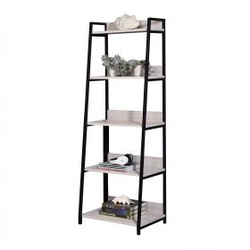 Wendral Bookshelf (5-Tier;); Natural &; Black 23"  92674