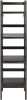Black Winsome Wood Terry Shelving, Folding Bookcase ,Black