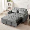 Grey Velvet Sofa Bed
