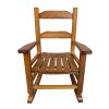 Children\\\'s rocking white chair- Indoor or Outdoor -Suitable for kids-Durable-populus wood-oak
