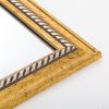 Full Length Mirror Door Mirror Full Body Dressing Mirror Wall Mounted Hanging for Dorm Home; 50&quot;x 14&quot;; Gold