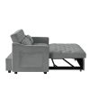 Grey Velvet Sofa Bed