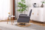 Modern Rocking Chair; Upholstered Accent Chair for Nursery; Playroom; Bedroom and Living Room; Small Contemporary Rocker; Kids Cushioned Arm Chair