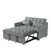 Grey Velvet Sofa Bed