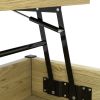 Wood Lift-Top Storage Coffee Table with Hidden Storage Compartment  for Living Room Office Reception Room