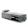 Folding Ottoman Sleeper Sofa Bed; 4 in 1 Function; Work as Ottoman; Chair ; Sofa Bed and Chaise Lounge for Small Space Living; Grey