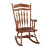 Kloris Rocking Chair in Dark Walnut 59209