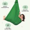 1pc Indoor Therapy Sensory Swings For Kids; Outdoor or Room Adjustable Fabric Hammock Autism; ADHD; Aspergers; Sensory Integration