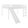 Loft Bed with Slide;  Multifunctional Design;  Full