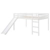 Loft Bed with Slide;  Multifunctional Design;  Full