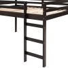 Loft Bed with Slide;  Multifunctional Design;  Full