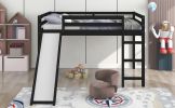 Loft Bed with Slide;  Multifunctional Design;  Full