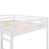 Loft Bed with Slide;  Multifunctional Design;  Full