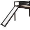 Loft Bed with Slide;  Multifunctional Design;  Full