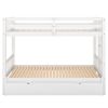 Twin over Pull-out Bunk Bed with Trundle