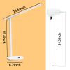 Desk Lamp for Home Office;  Modern Table Lamp for Living Room Touch Control Led Desk Lamp with Night Light;  Eye-Caring Reading Lamp 3 Temperature Mod