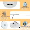 Desk Lamp for Home Office;  Modern Table Lamp for Living Room Touch Control Led Desk Lamp with Night Light;  Eye-Caring Reading Lamp 3 Temperature Mod