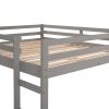 Loft Bed with Slide;  Multifunctional Design;  Full