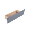 Upholstered Double Twin Size Daybed with Trundle and Drawer