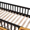 Full Size Boat Shape Loft Bed with Ladder