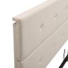 Upholstered Platform Bed with Underneath Storage; Full Size