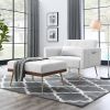 Recline Sofa Chair with Ottoman;  Two Arm Pocket and Wood Frame include 1 Pillow;  Teal (40.5'x33'x32')