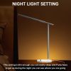 Desk Lamp for Home Office;  Modern Table Lamp for Living Room Touch Control Led Desk Lamp with Night Light;  Eye-Caring Reading Lamp 3 Temperature Mod