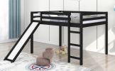 Loft Bed with Slide;  Multifunctional Design;  Full