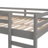 Loft Bed with Slide;  Multifunctional Design;  Full