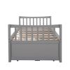 Daybed with Trundle and Drawers;  Twin Size