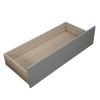 Twin size Platform Bed with Two Drawers
